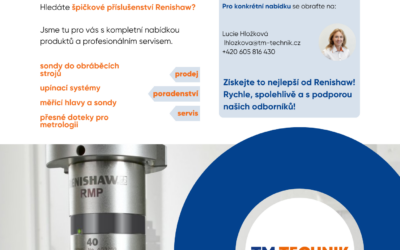 Jsme Channel Partner Renishaw v ČR. Váš odborný poradce s nejlepšími cenami na trhu!