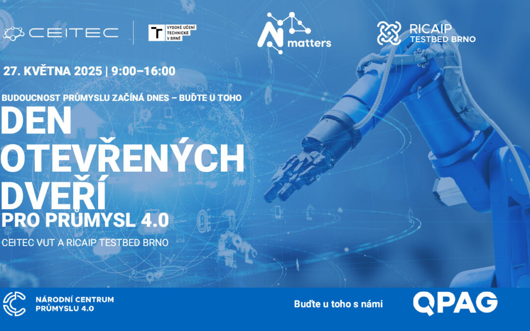 QPAG na Dni otevřených dveří pro průmysl 4.0 v Brně: Inovace v digitalizaci kontroly kvality