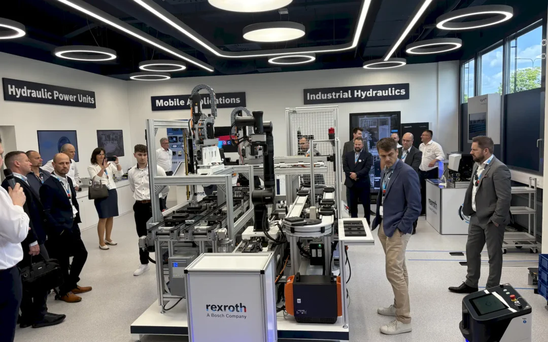 Naše účast na Grand openingu CU.BE Brno společnosti Bosch Rexroth